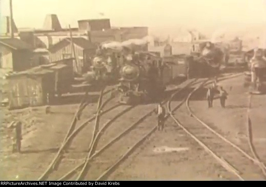 Steam in the yard,